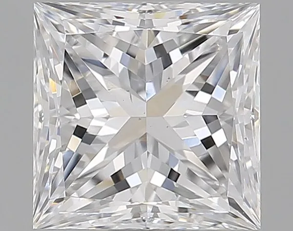 0.9ct PRINCESS D VS2 Natural diamond