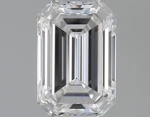 0.5ct EMERALD D VVS1 Natural diamond