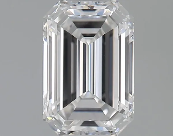 0.5ct EMERALD D VVS1 Natural diamond