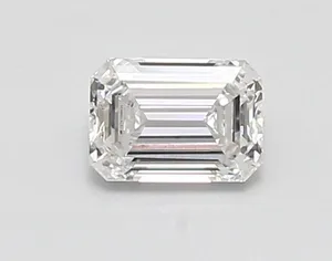 0.69ct EMERALD D VVS2 Lab diamond