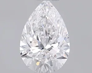 0.34ct PEAR D VVS1 Natural diamond