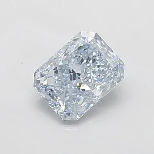 1.26ct RADIANT Fancy Blue VS1 Coloured Lab diamond