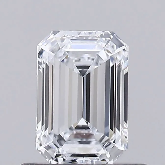 0.53ct EMERALD E FL Lab Grown diamond