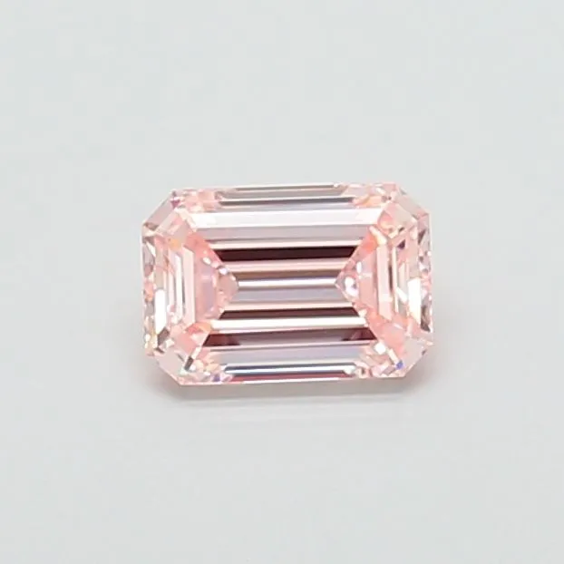 1.03ct EMERALD Fancy Intense Pink VVS1 Coloured Lab diamond