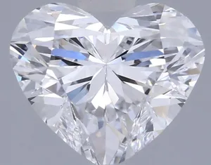 0.98ct HEART D VVS1 Lab diamond