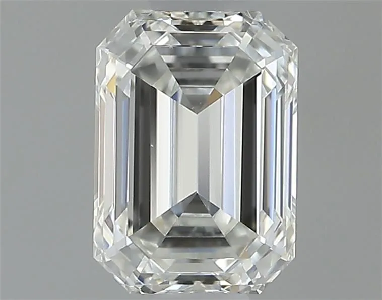 0.40ct EMERALD H VVS2 Natural diamond