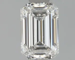 0.81ct EMERALD F VS2 Lab diamond
