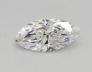 0.43ct MARQUISE E VVS1 Lab diamond