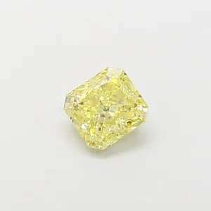 1.09ct RADIANT Fancy Yellow VS1 Coloured Lab diamond