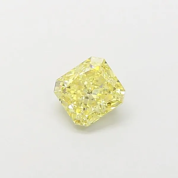 1.09ct RADIANT Fancy Yellow VS1 Coloured Lab diamond