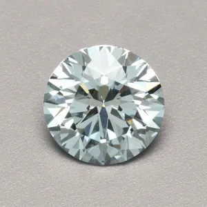0.84ct ROUND Fancy Vivid Blue VS2 Coloured Lab diamond