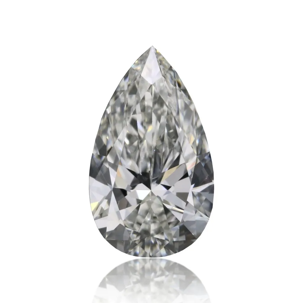 0.41ct PEAR H VVS1 Natural diamond
