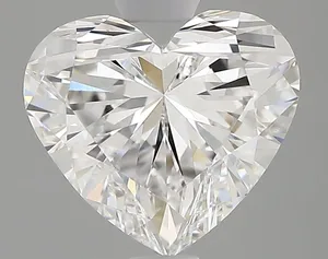 1.08ct HEART D VVS2 Lab diamond