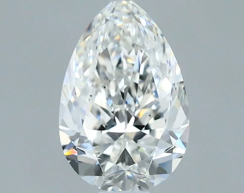 0.51ct PEAR F VS2 Natural diamond