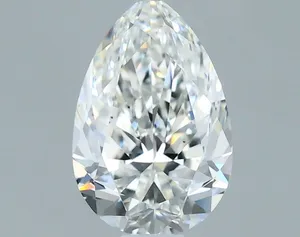 0.51ct PEAR F VS2 Natural diamond