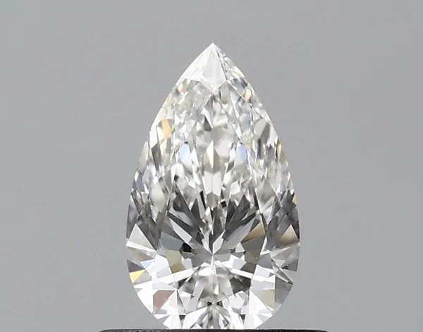 0.5ct PEAR F VS2 Natural diamond