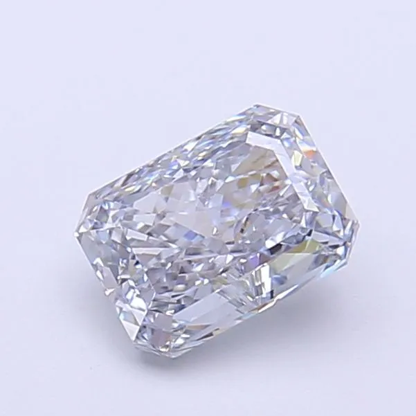 1.02ct RADIANT Fancy Light Gray Blue VVS2 Coloured Lab diamond