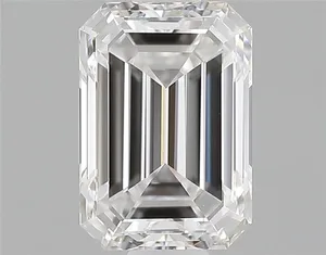 0.6ct EMERALD D VVS2 Natural diamond