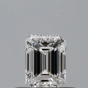 0.34ct EMERALD F VVS1 Natural diamond