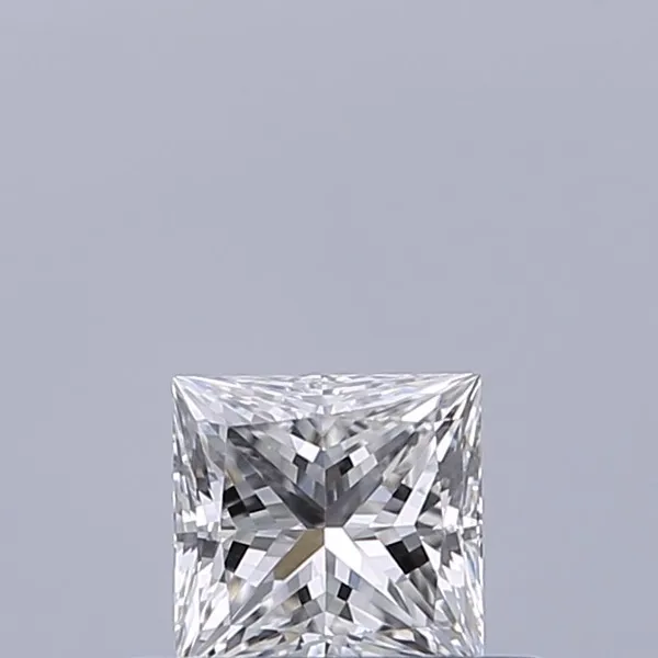 0.31ct PRINCESS E VVS1 Natural diamond