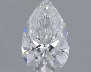 0.42ct PEAR D VVS1 Natural diamond