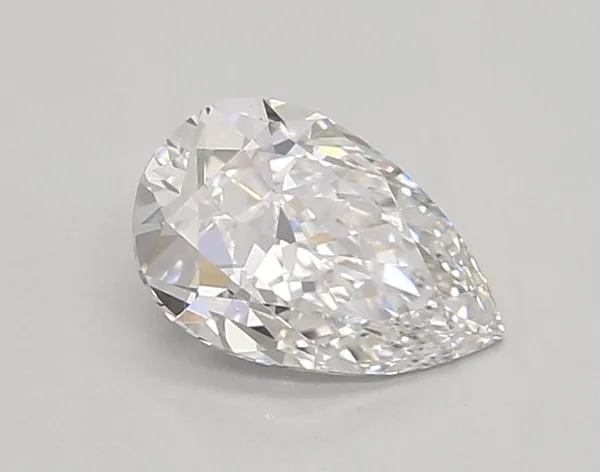 0.8ct PEAR D VVS1 Lab diamond