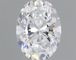 0.6ct OVAL D VS2 Natural diamond