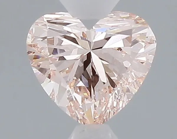 1.02ct HEART Fancy Intense Pink VS1 Coloured Lab diamond