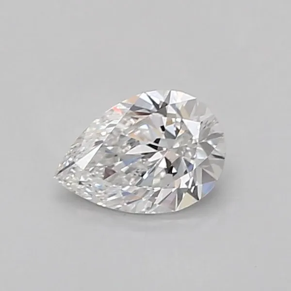 0.5ct PEAR D VVS1 Lab diamond