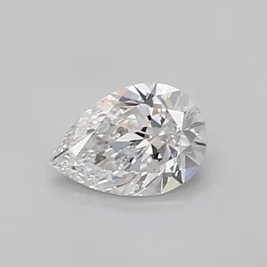 0.5ct PEAR D VVS1 Lab diamond