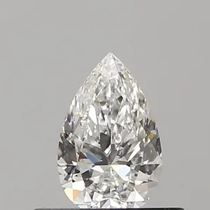 0.42ct PEAR F VVS1 Natural diamond