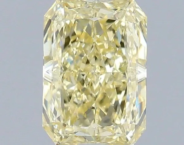 1.01ct RADIANT Fancy Yellow VS2 Coloured Lab diamond