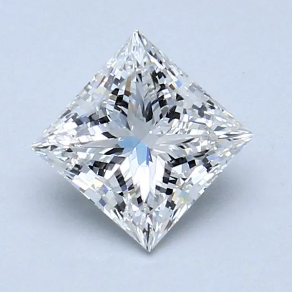 0.9ct PRINCESS G SI2 Natural diamond
