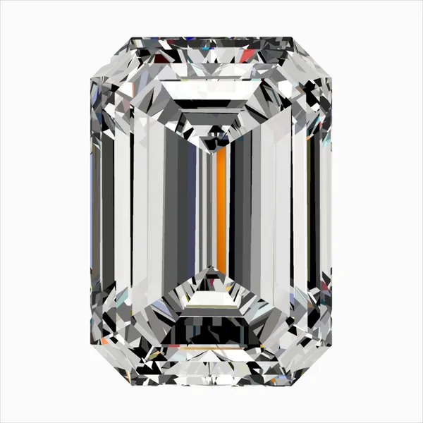 0.3ct EMERALD E VS2 Natural diamond