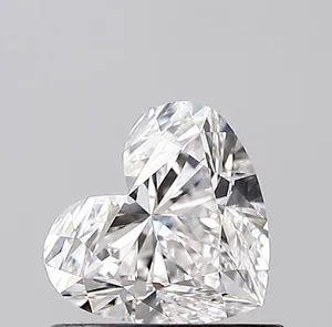 0.7ct HEART F VVS1 Natural diamond
