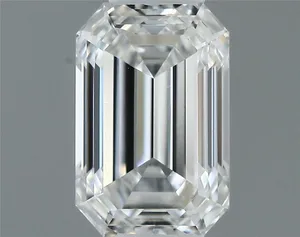 0.3ct EMERALD F VS2 Natural diamond