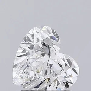 1.01ct HEART D VVS1 Lab diamond