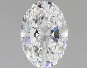 0.51ct OVAL D VVS2 Natural diamond