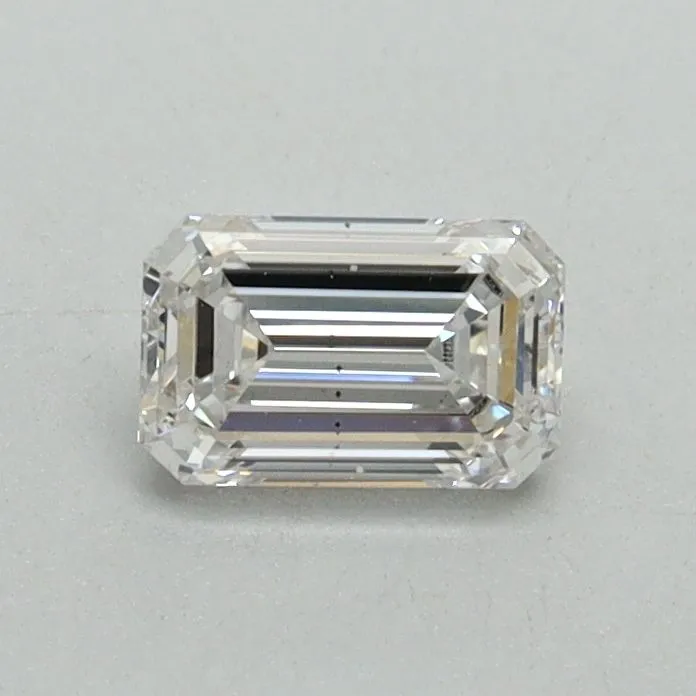 0.50ct EMERALD F VS2 Lab Grown diamond
