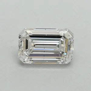 0.5ct EMERALD F VS2 Lab diamond