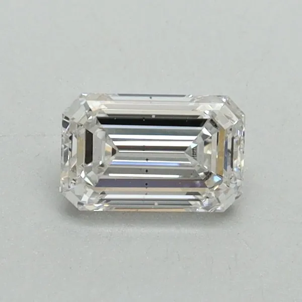 0.5ct EMERALD F VS2 Lab diamond