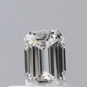 0.3ct EMERALD F VS1 Natural diamond
