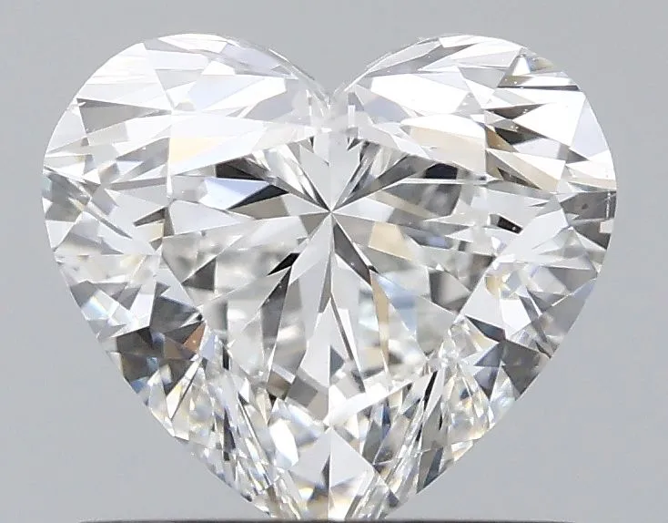 0.90ct HEART F VS2 Natural diamond