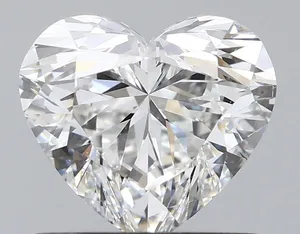 0.9ct HEART F VS2 Natural diamond