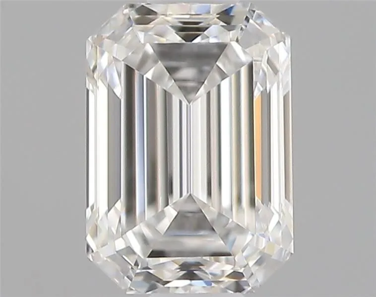 0.51ct EMERALD F VVS2 Natural diamond