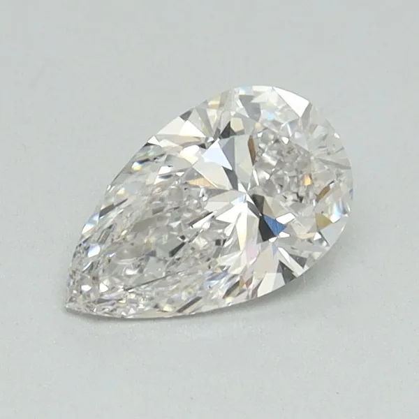 0.53ct PEAR F SI1 Lab diamond