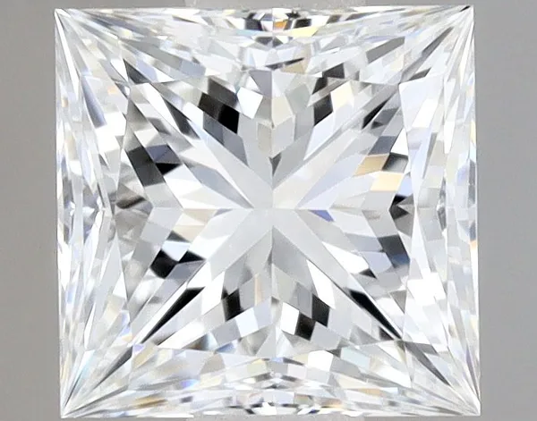 0.62ct PRINCESS F VVS1 Natural diamond
