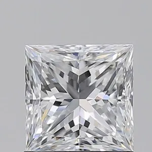 1.06ct PRINCESS F VS2 Natural diamond