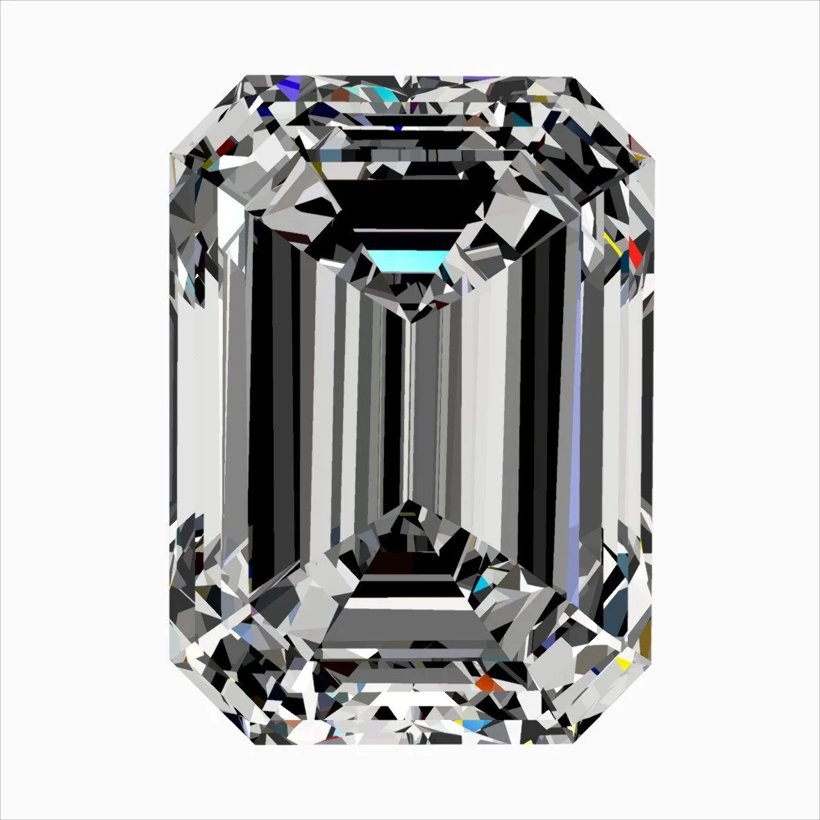 0.32ct EMERALD H VS1 Natural diamond