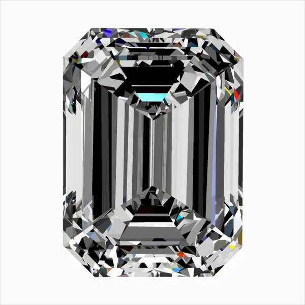 0.32ct EMERALD H VS1 Natural diamond